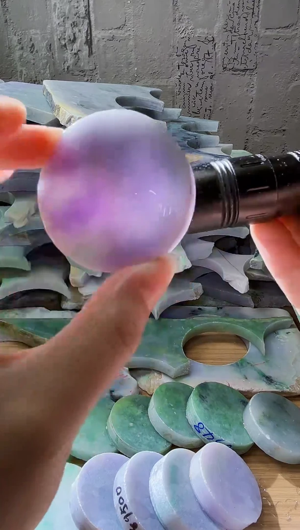 裸石翡翠天然翡翠A货余 南 548