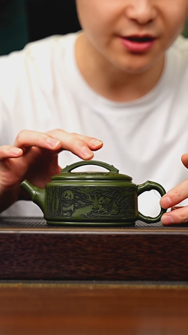 茶壶紫砂宜兴原矿 手工 紫砂壶容量220CC