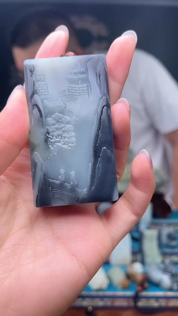 未镶嵌和田玉挂件1