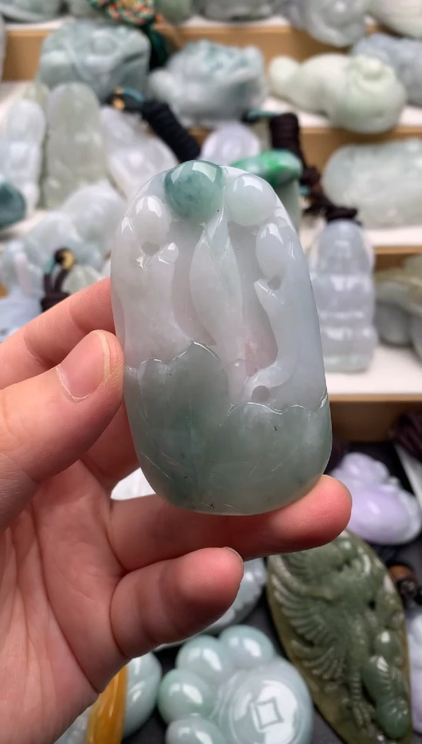 吊坠(不含链)未镶嵌翡翠1