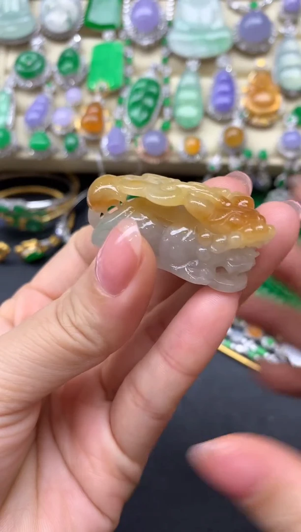 【闪购商品】翡翠颈饰未镶嵌292中国好珍宝