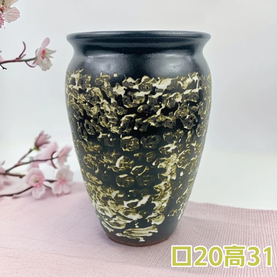 2046口20高31地栽老桩飘枝法师三角梅粗陶大圆盆