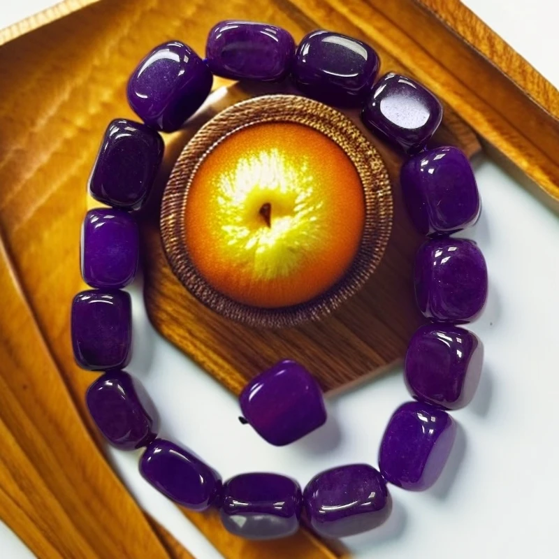 【喜子】玉化紫苏10m随型精美手串-QW1783多样性发一