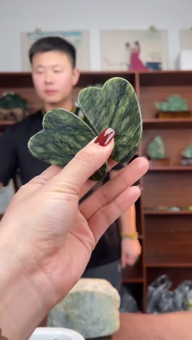 未镶嵌蛇纹石玉颈饰多样性发货拍一发一