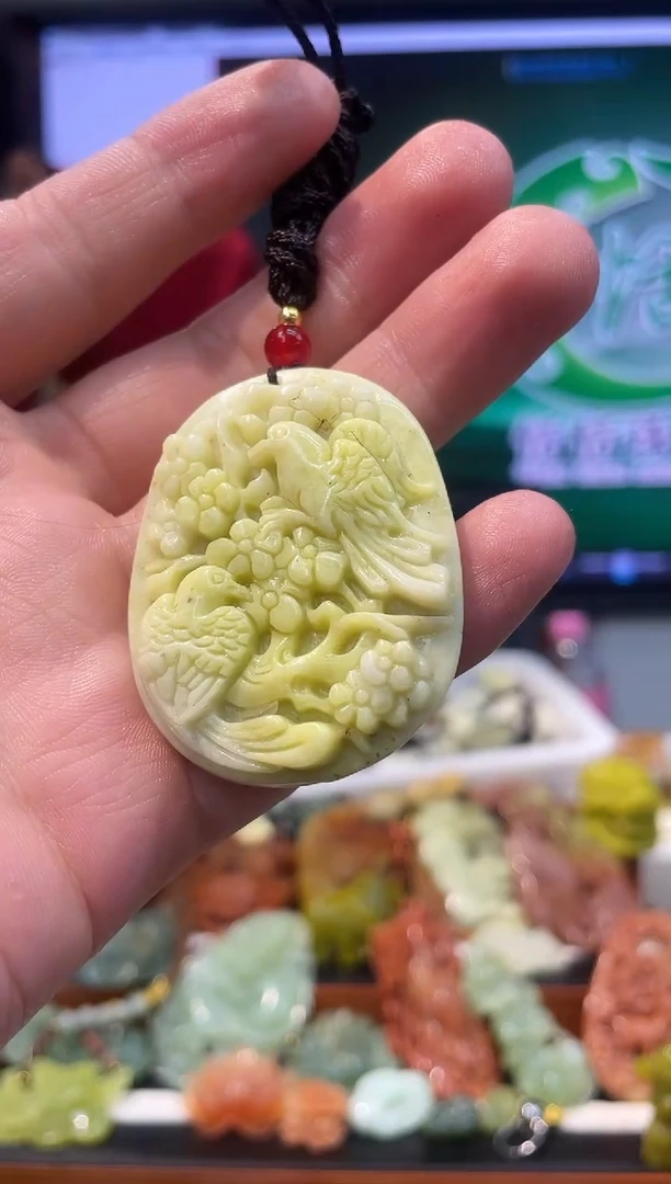 【闪购商品】岫玉吊坠未镶嵌·