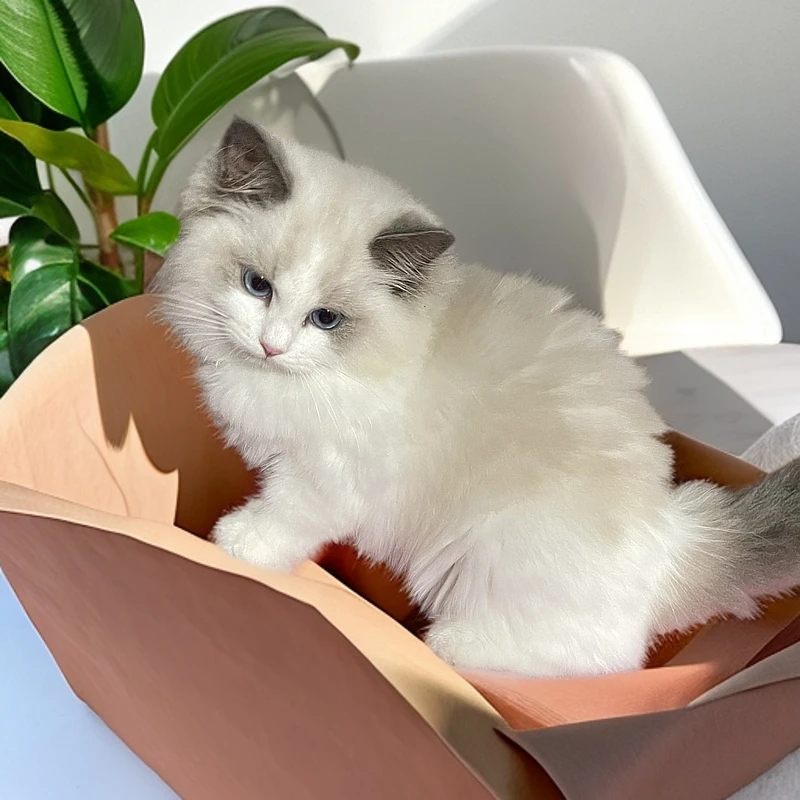 布偶猫蓝双妹妹活体全款链接