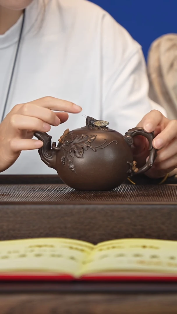 茶壶紫砂宜兴紫砂壶jxk2583