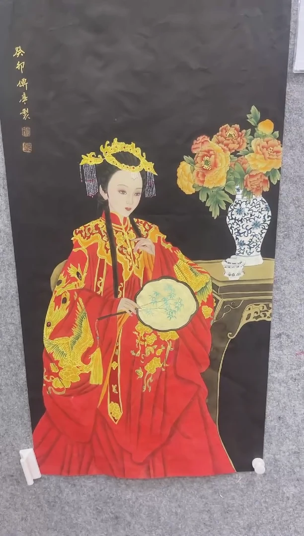 国画张传亭老师的作品3