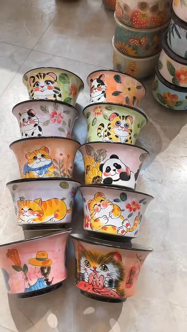 【闪购商品】摆件22-71口17高11    十个