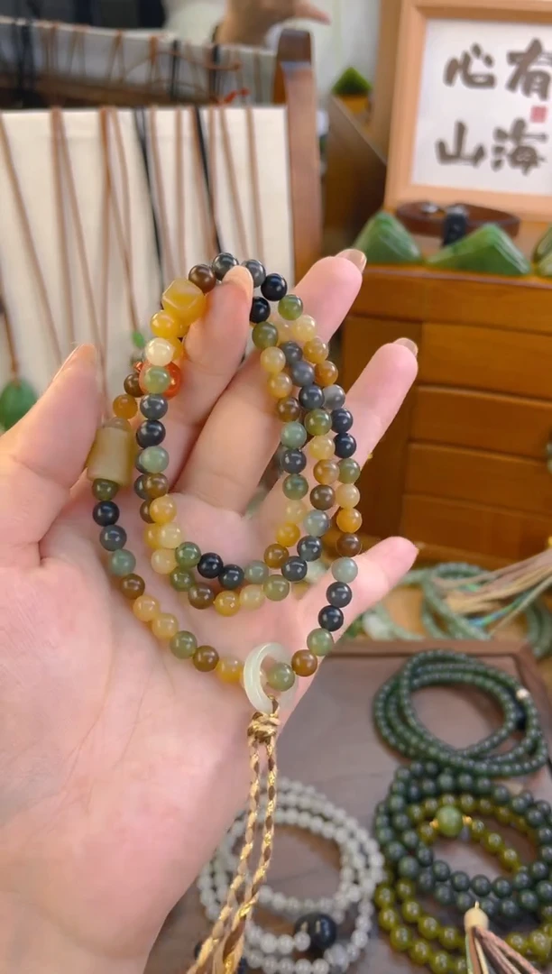 手链未镶嵌和田玉楼兰