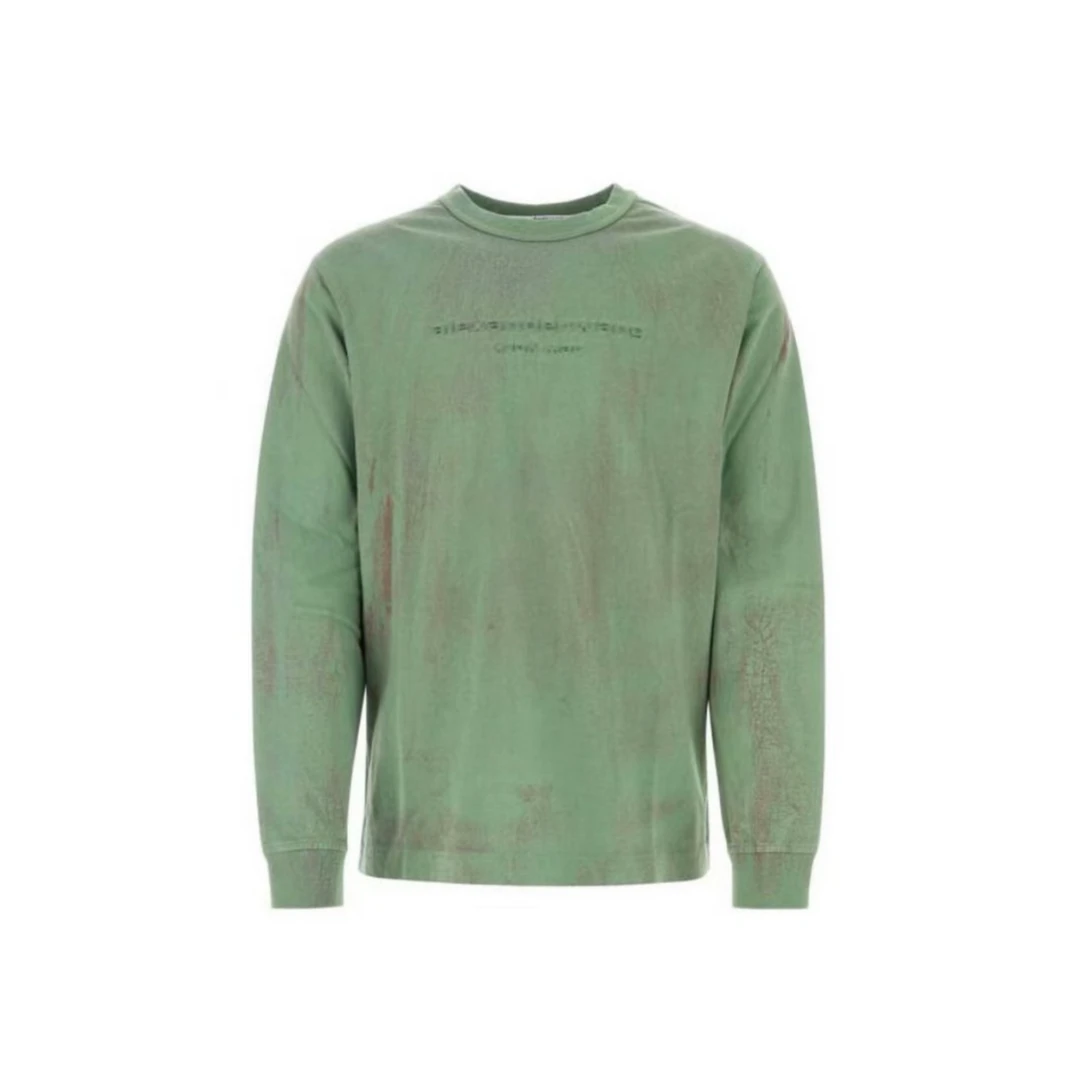 全新未使用  Alexanderwang绿色长袖T恤