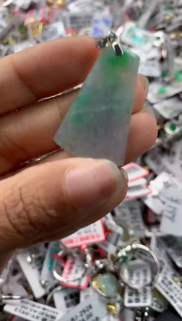 银S925镶嵌戒指翡翠777     8