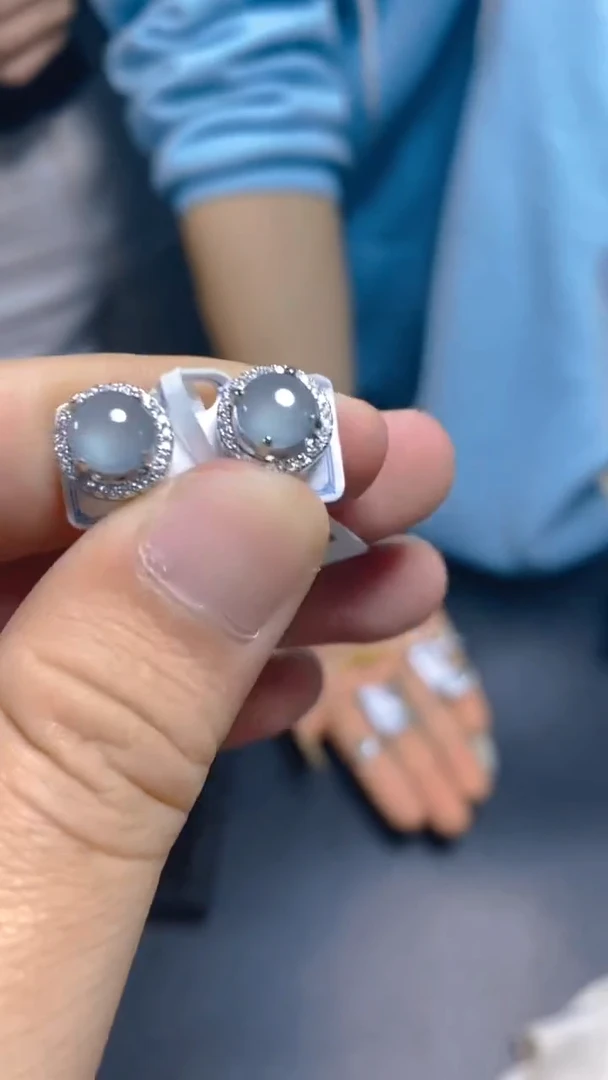 【闪购商品】翡翠耳饰未镶嵌0749787348多样性发一