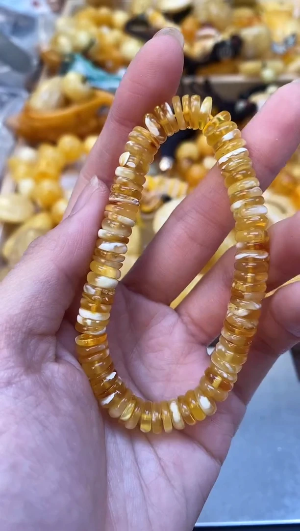 裸石琥珀未镶嵌天然琥珀蜜蜡