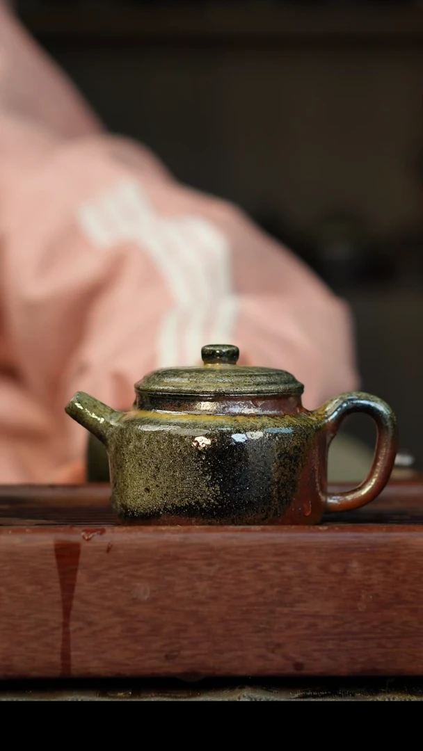 茶壶紫砂柴烧紫砂德钟