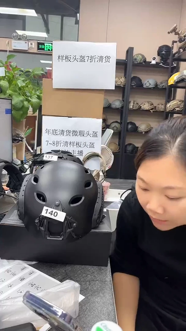 140-TB1365-BK-M 样板盔 福利价