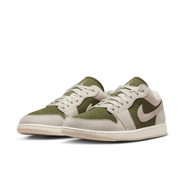 NIKE AIR JORDAN 1 LOW SE 休闲 低帮板鞋 男鞋 灰绿 HV4089-201