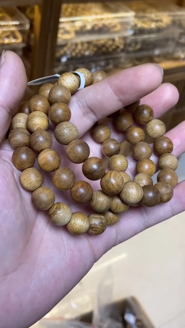 沉香手串菩萨棋圆珠单圈1.1多样性发其一