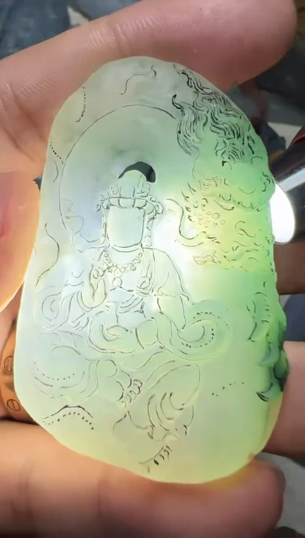 未镶嵌定制翡翠翡翠挂件
