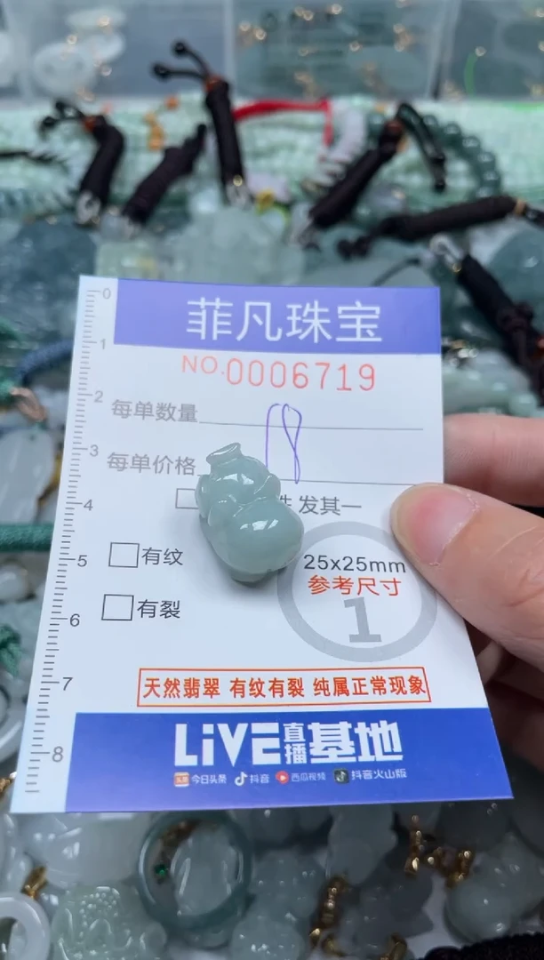 【闪购商品】翡翠颈饰未镶嵌00..6719