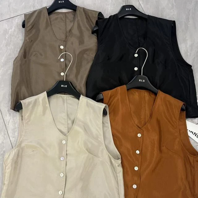 7750贝壳扣薄马甲