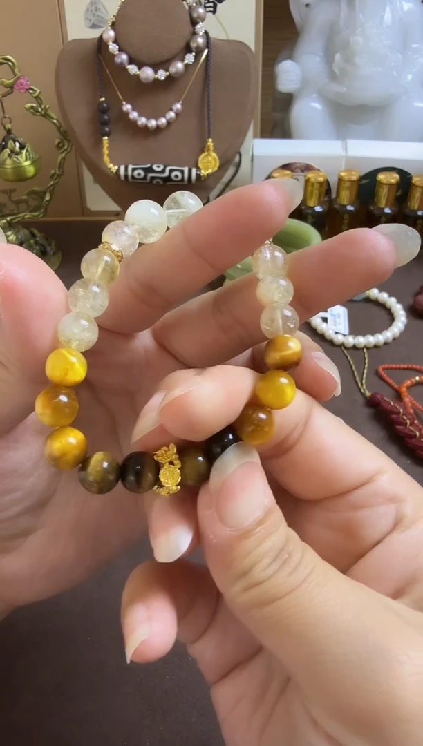 无非金属土土土属晶DIY手串（建议3 8 9yue，可定制）