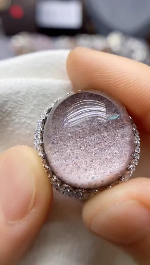 银S925镶嵌颈饰水晶水晶水晶