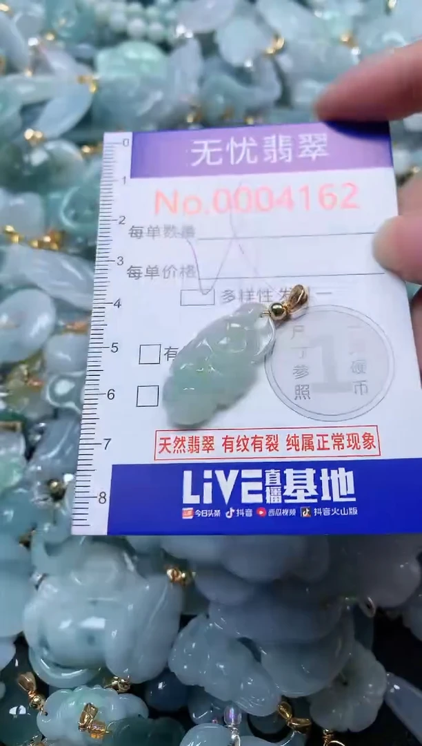 颈饰未镶嵌翡翠4162