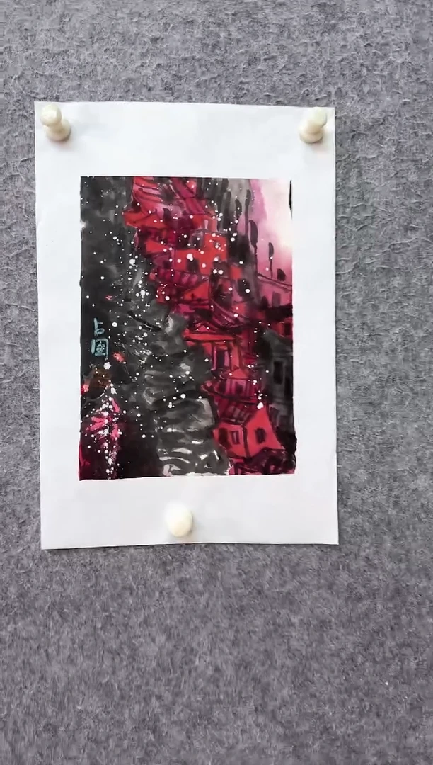 国画ST-JZP老师绘画作品