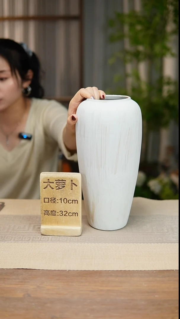 花器大萝卜诧寂白