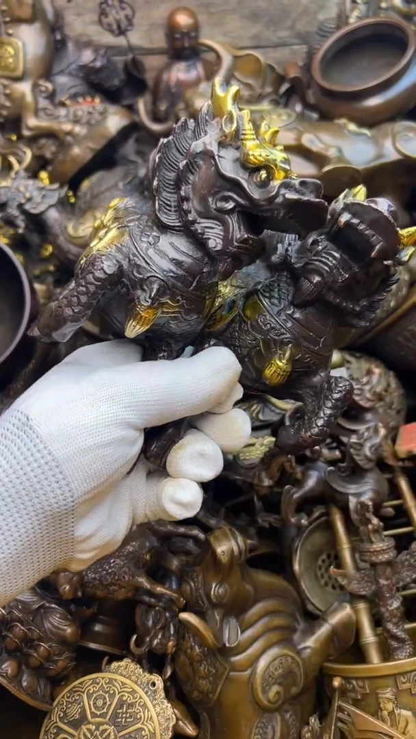 精美铜器，点击下单