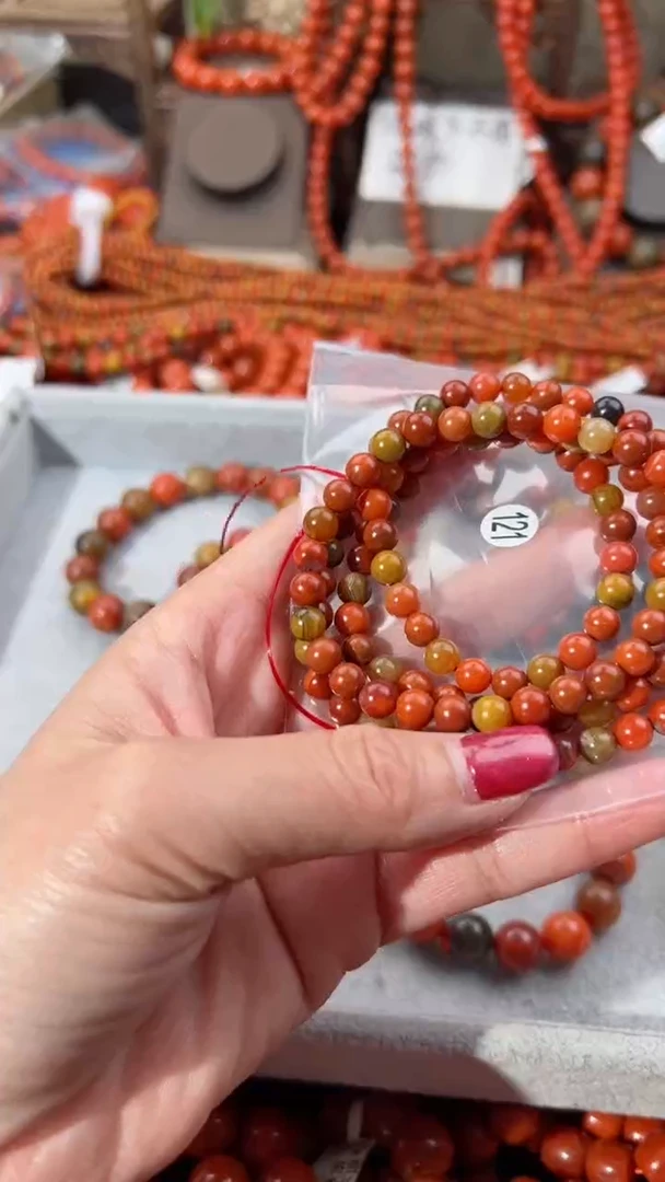 【闪购商品】南红玛瑙手串未镶嵌6+