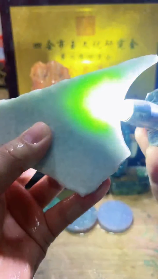 未镶嵌挂件翡翠A货常星7271