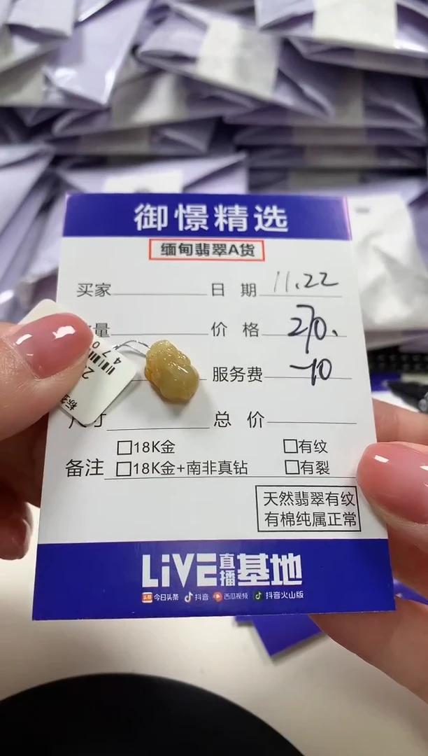 颈饰未镶嵌翡翠8