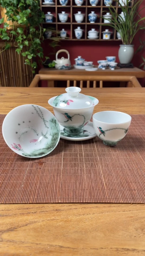 盖碗/杯群芳斋闪购链接（以闪拍图片为准）