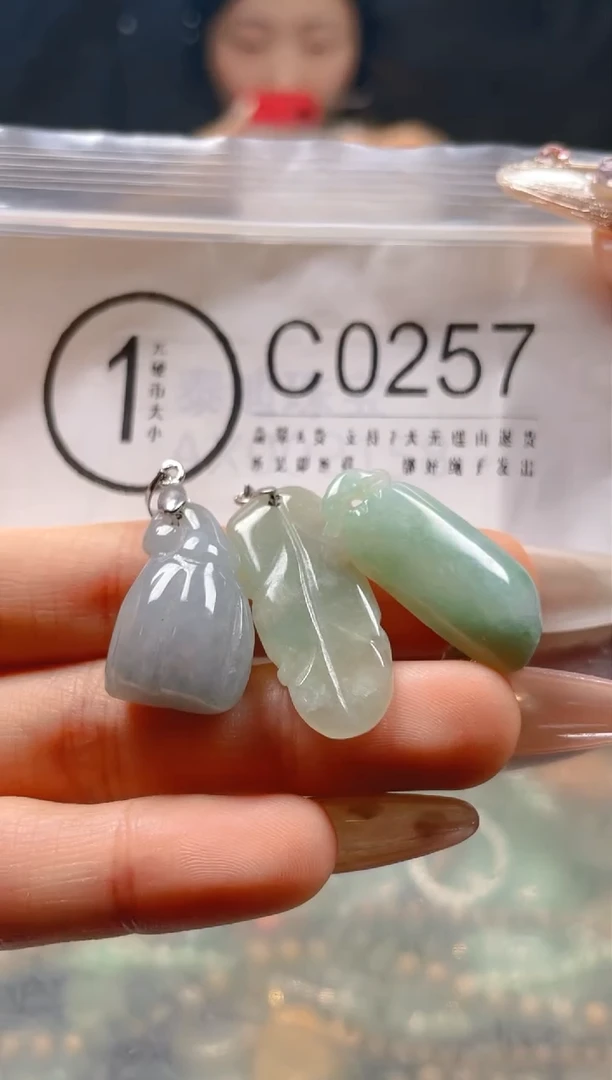 【闪购商品】翡翠颈饰未镶嵌/C/翡翠A货一图一物