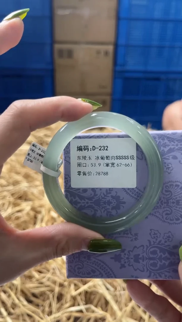 未镶嵌手镯石英质玉D232