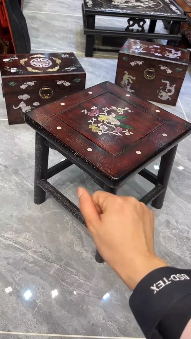 木喜鹊登梅富贵凳