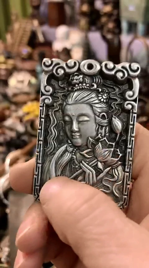 【闪购商品】一物一拍编号观音牌子