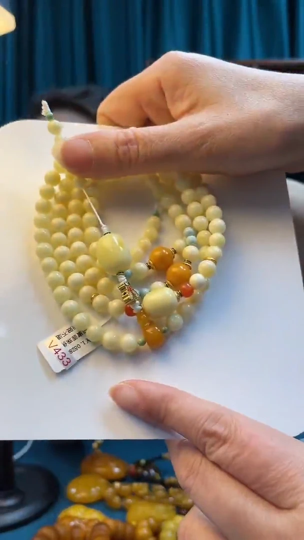 未镶嵌项链蜜蜡蜜蜡diy设计款项链