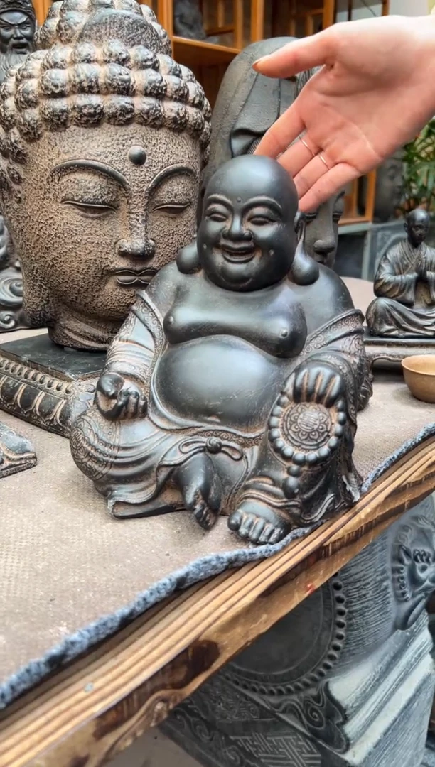 陶土【火山泥】大肚佛