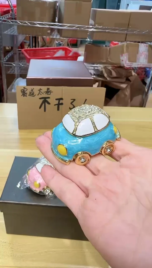 【闪购商品】茶宠珐琅首饰盒摆件AD101