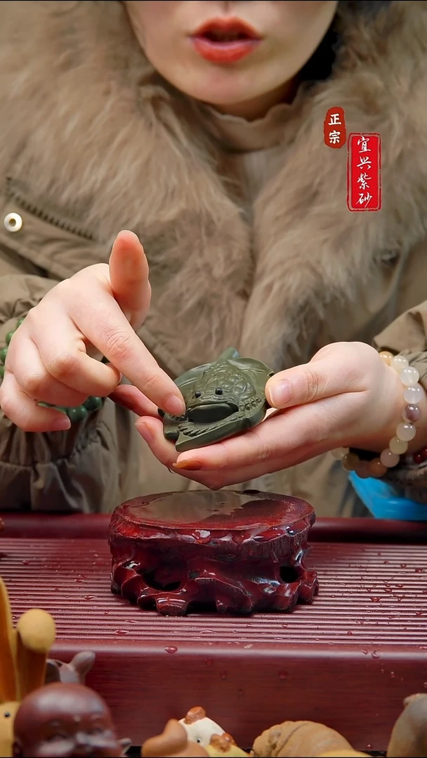 紫砂茶宠宜兴紫砂茶宠摆件