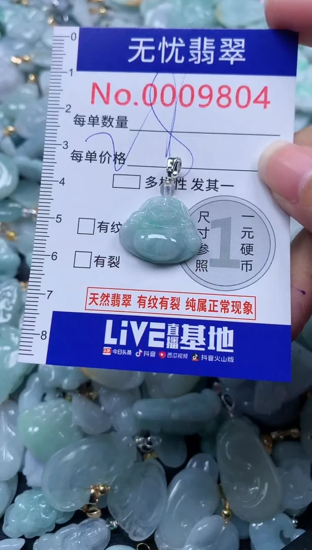 颈饰未镶嵌翡翠9804