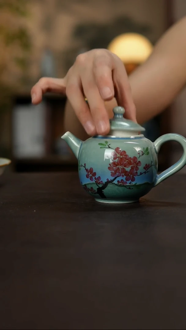 杯景德镇陶瓷杯碗柴烧多人