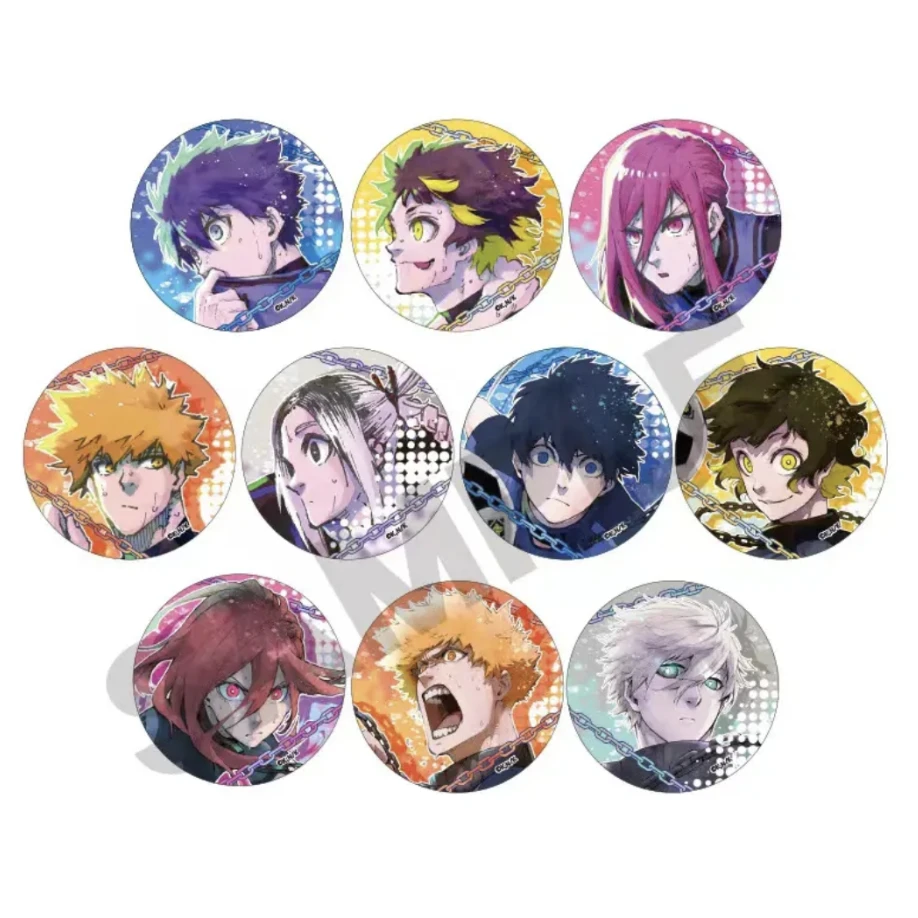 【角色加拆】蓝锁日谷蓝色监狱原画水彩吧唧盲盒