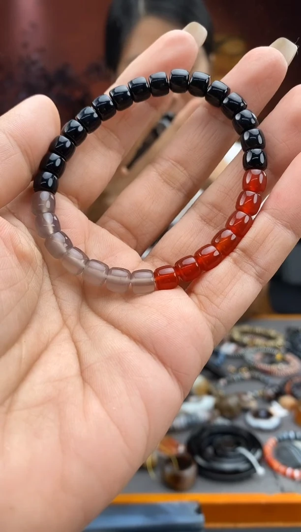 未镶嵌颈饰玛瑙/玉髓-0926-152 Y多样性发
