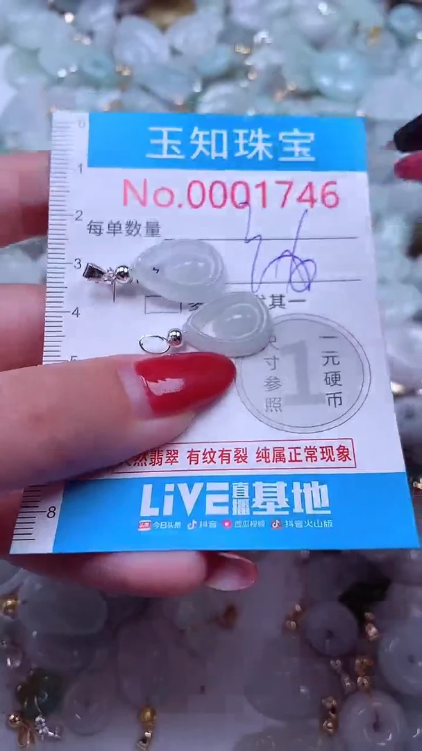 吊坠(不含链)未镶嵌翡翠1746