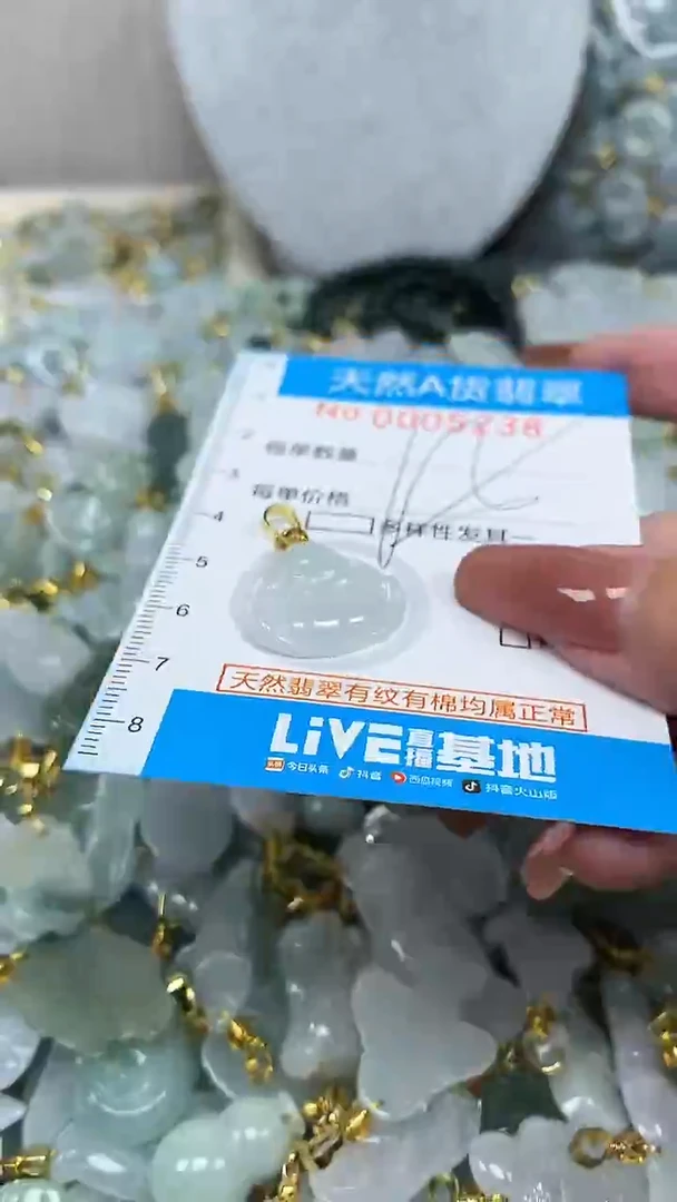 翡翠未镶嵌颈饰天然翡翠A货
