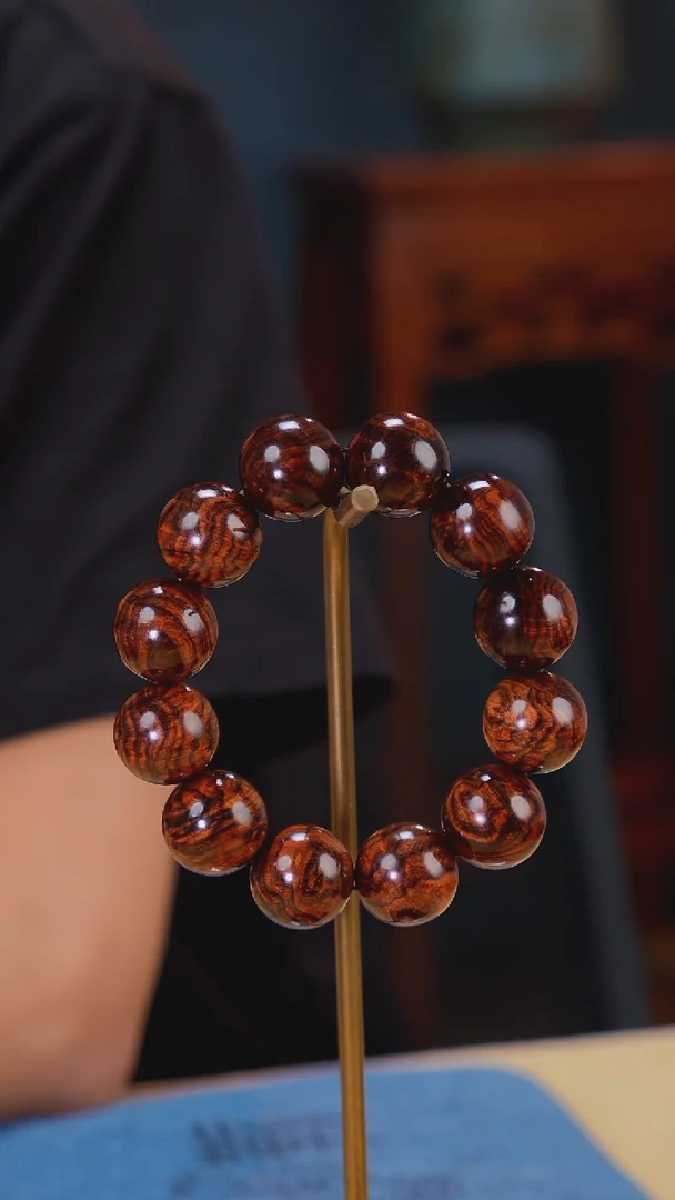 手串/手链黄花梨/降香黄檀S****?海南黄花梨紫油梨老料20